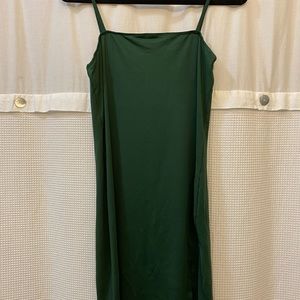 Green dress
